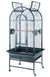 HQ 26x22 Dome Top Bird Cage w Opening Top - Platinum White
