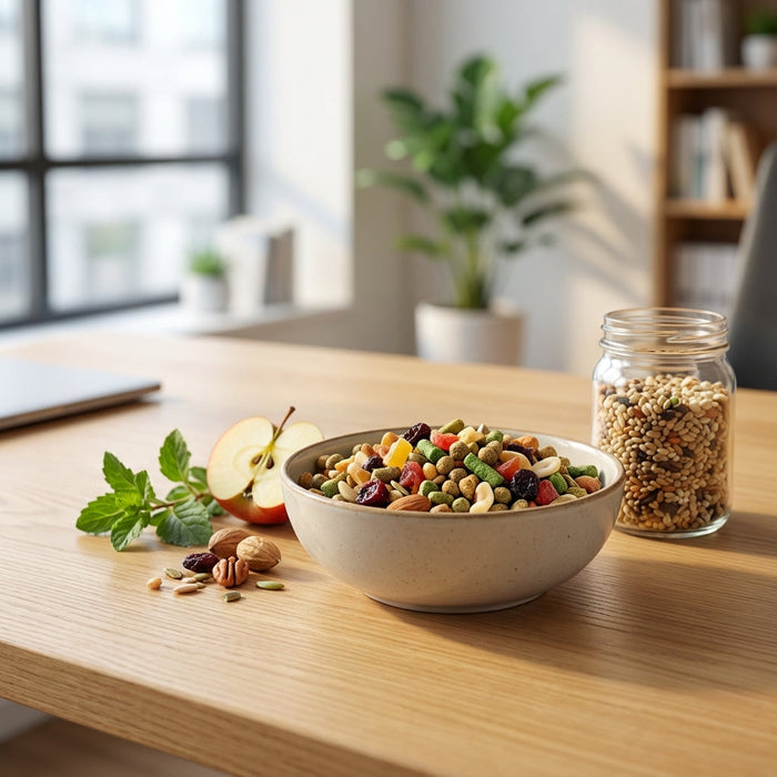 Illustration for Expert-Backed Parrot Nutrition and Supplies: A Complete Guide for Bird Owners