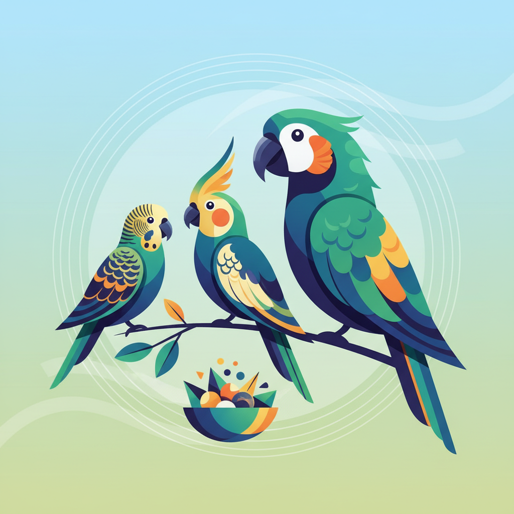 Illustration for Essential Bird Nutrition and Care: Expert Advice for a Healthy, Happy Pet