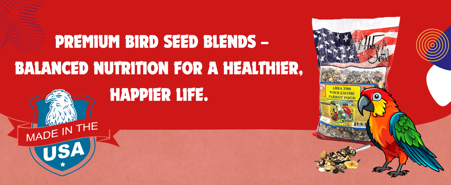 ABBA 3500 Wholesome Parrot Food info