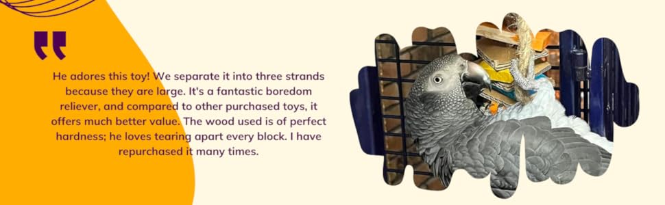 Birds LOVE Chew-Tastic Triple Tower info