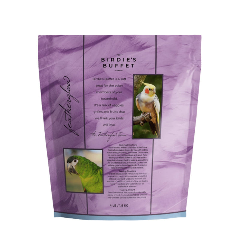 Volkman Featherglow Birdie's Buffet 4lbs | Bird Food