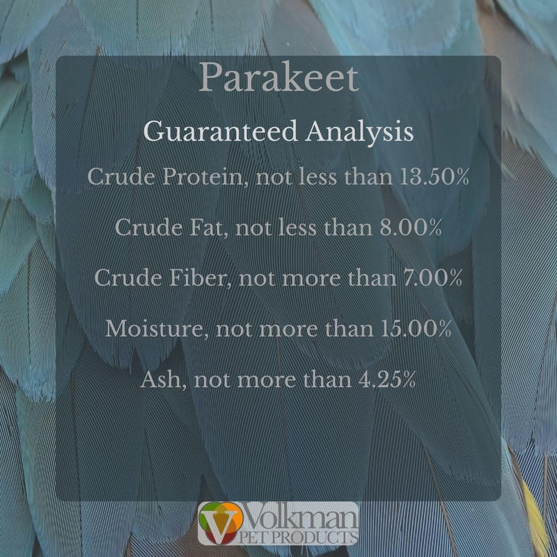 Volkman Avian Science Super Parakeet Bird Food