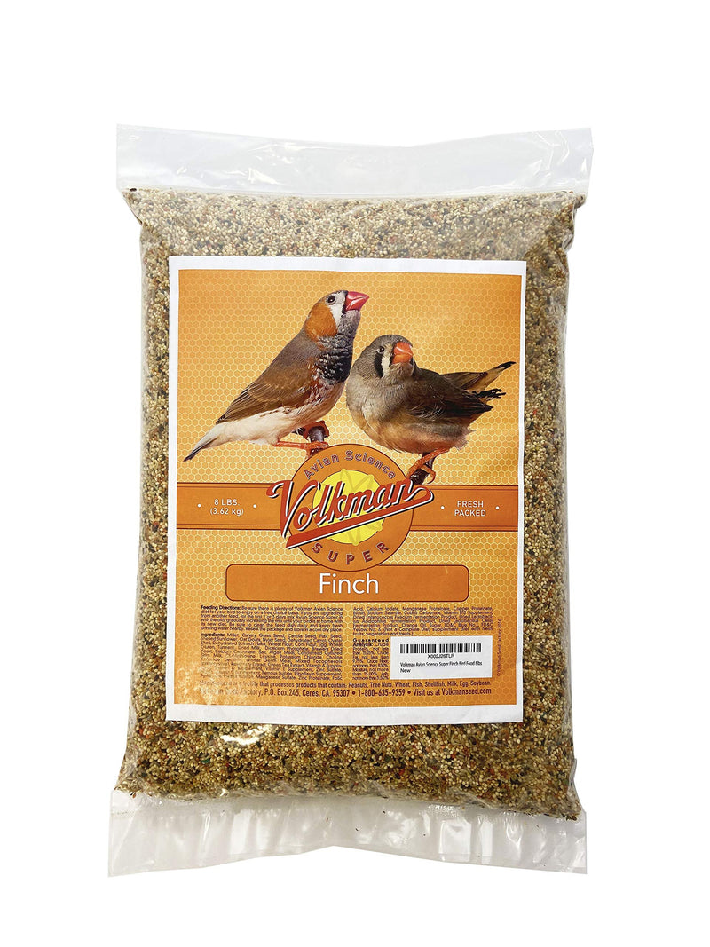 Volkman AS Super Finch Bird Food 8lbs