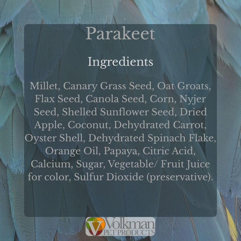 Volkman Avian Science Super Parakeet Bird Food