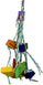 Birds LOVE Paper Ropes and Wood Block Parrot Toy, for Medium to Large Birds, Chewing Hanging & Swinging Fun, Amazons Eclectus Cockatoos Macaws African Greys Caiques