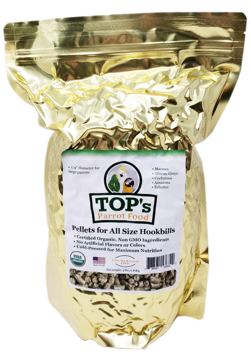 TOP'S Organic And GMO-Free OUTSTANDING BIRD PELLETS - 4LB