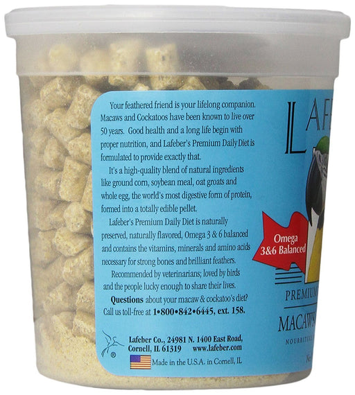 Macaw and Cockatoo Pellets