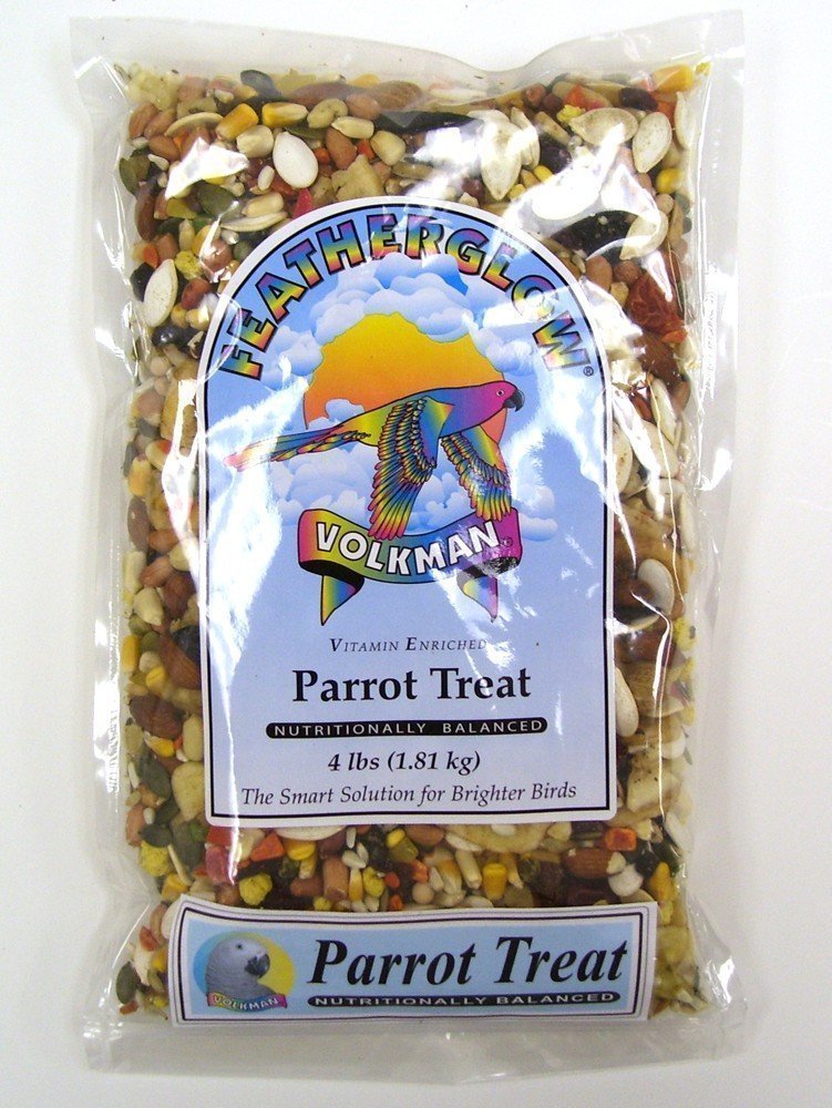 Volkman Seed Featherglow Parrot Treat 4lb — BirdDogDepot.net