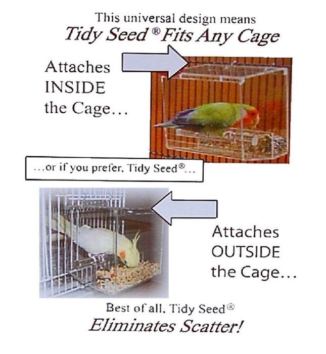 Tidy Seed No-Mess Bird Feeder