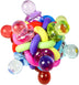 Birds LOVE Parrot Foot Toys, Pacifiers, Nuts n Bolts, Stars Ball, Popsicles, Physical and Mental Exercise, Interactive Play