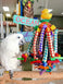 Birds LOVE Lucky Ducky Octopus with Bamboo Finger Traps Parrot Toy for All Birds Cage