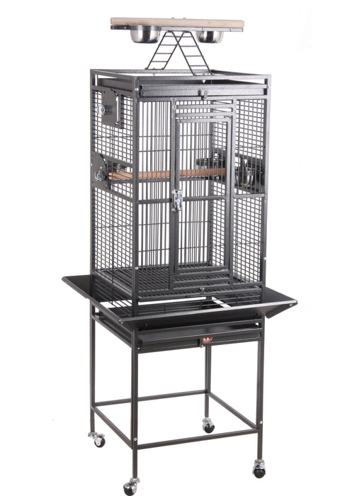 HQ 18x18 Play Top Bird Cage - Green